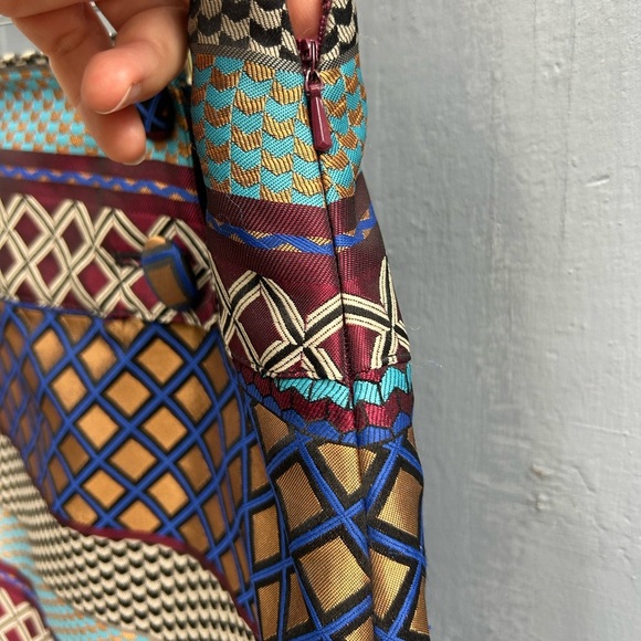 Maeve Multicolor Striped Pencil Skirt size 10 - Picture 7 of 10